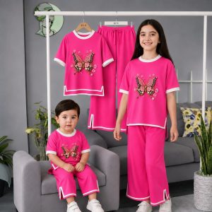 Short Sleeve & Long Pant Set